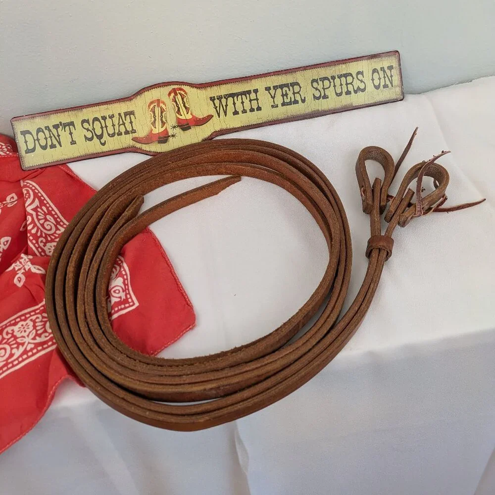 NWOT Weaver Leather ProTack® Split Rein, 5/8" x 7 - Picture 7 of 7